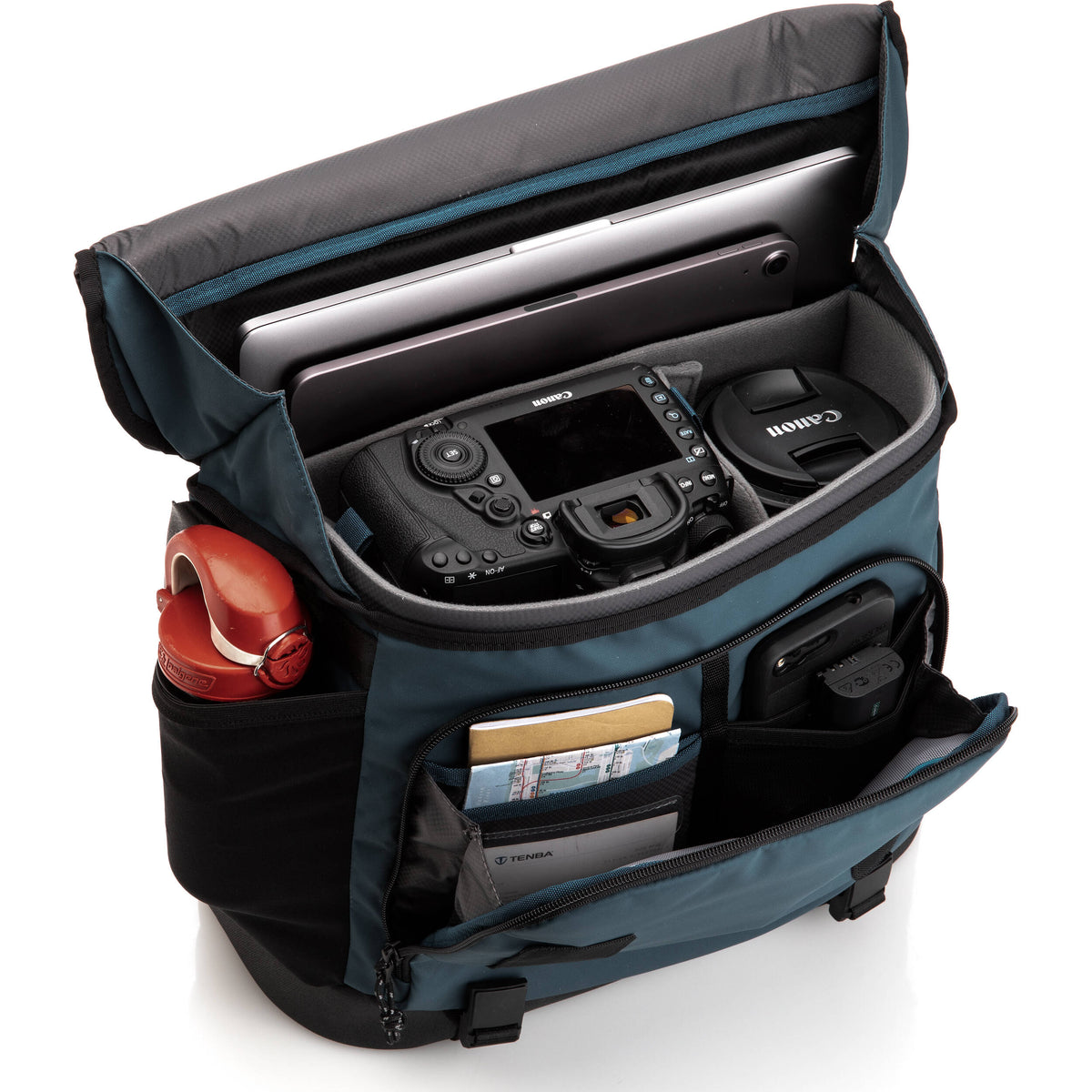 Bandolera Tenba DNA 13 Messenger (Azul) - vista trasera