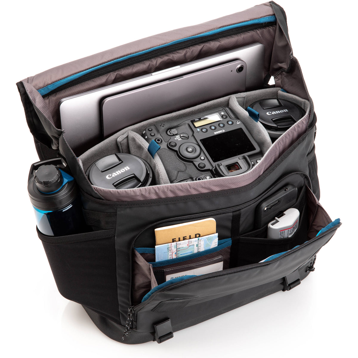 Bandolera Tenba DNA 16 Pro Messenger (Negro) - vista trasera