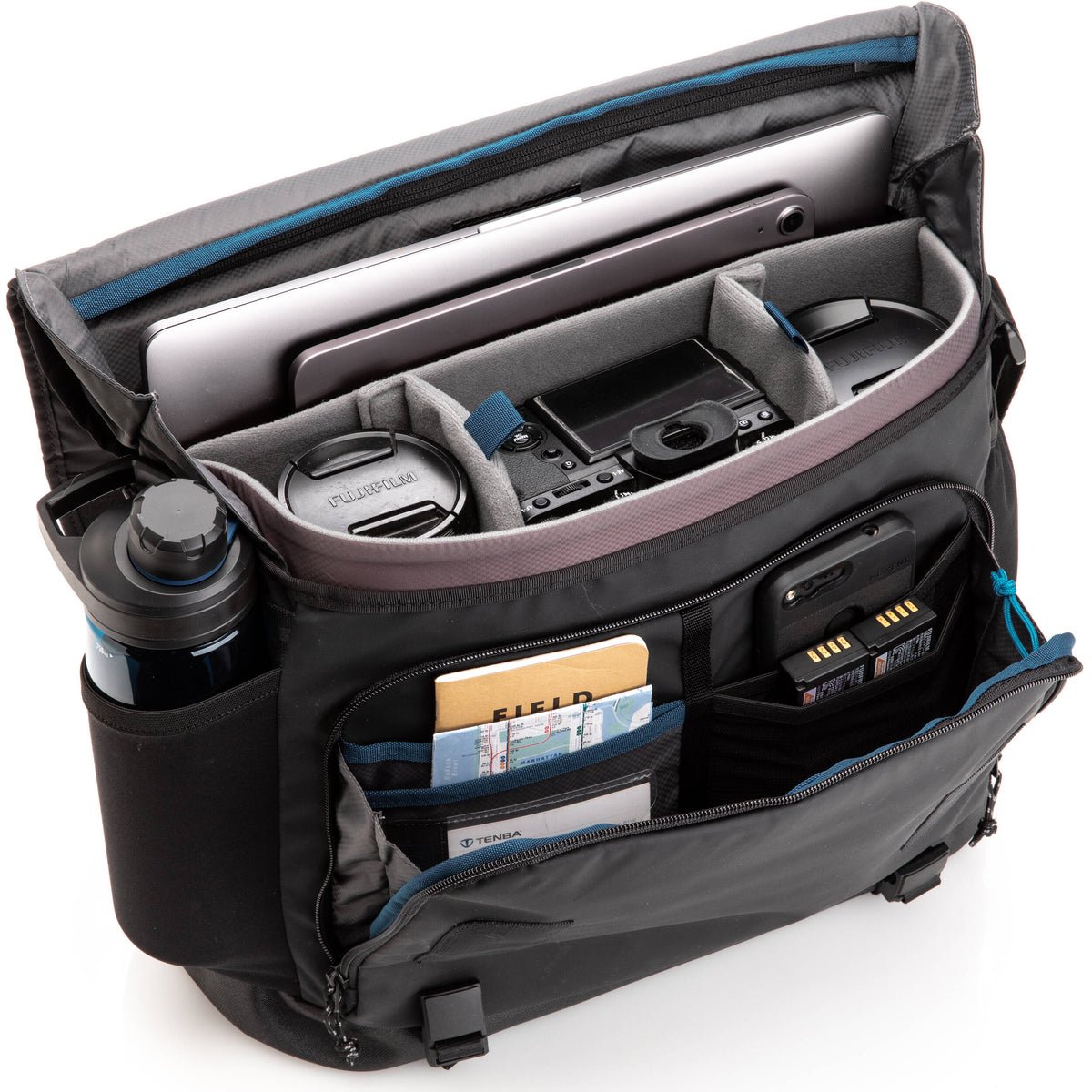 Bandolera Tenba DNA 16 Slim Messenger (Negro) - vista trasera