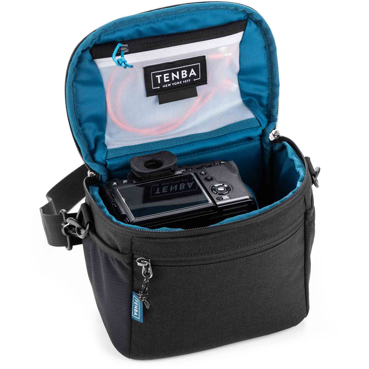 Bandolera Tenba V2 8 (Negro) - vista trasera