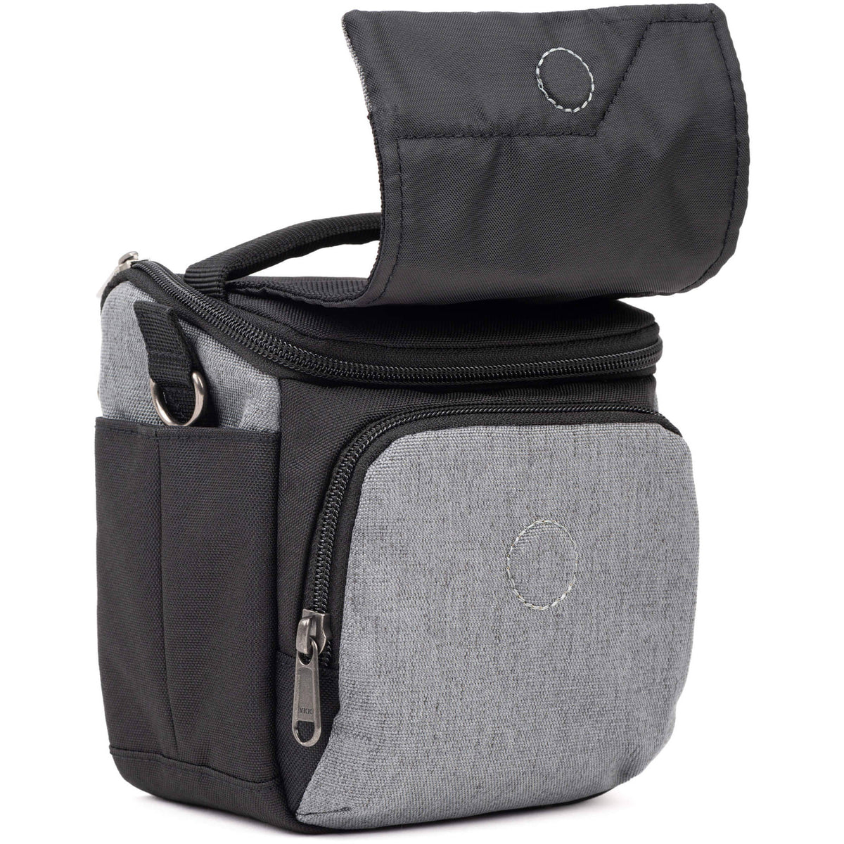 Bandolera Think Tank Photo Mover 10 (Cool Gris) - en uso