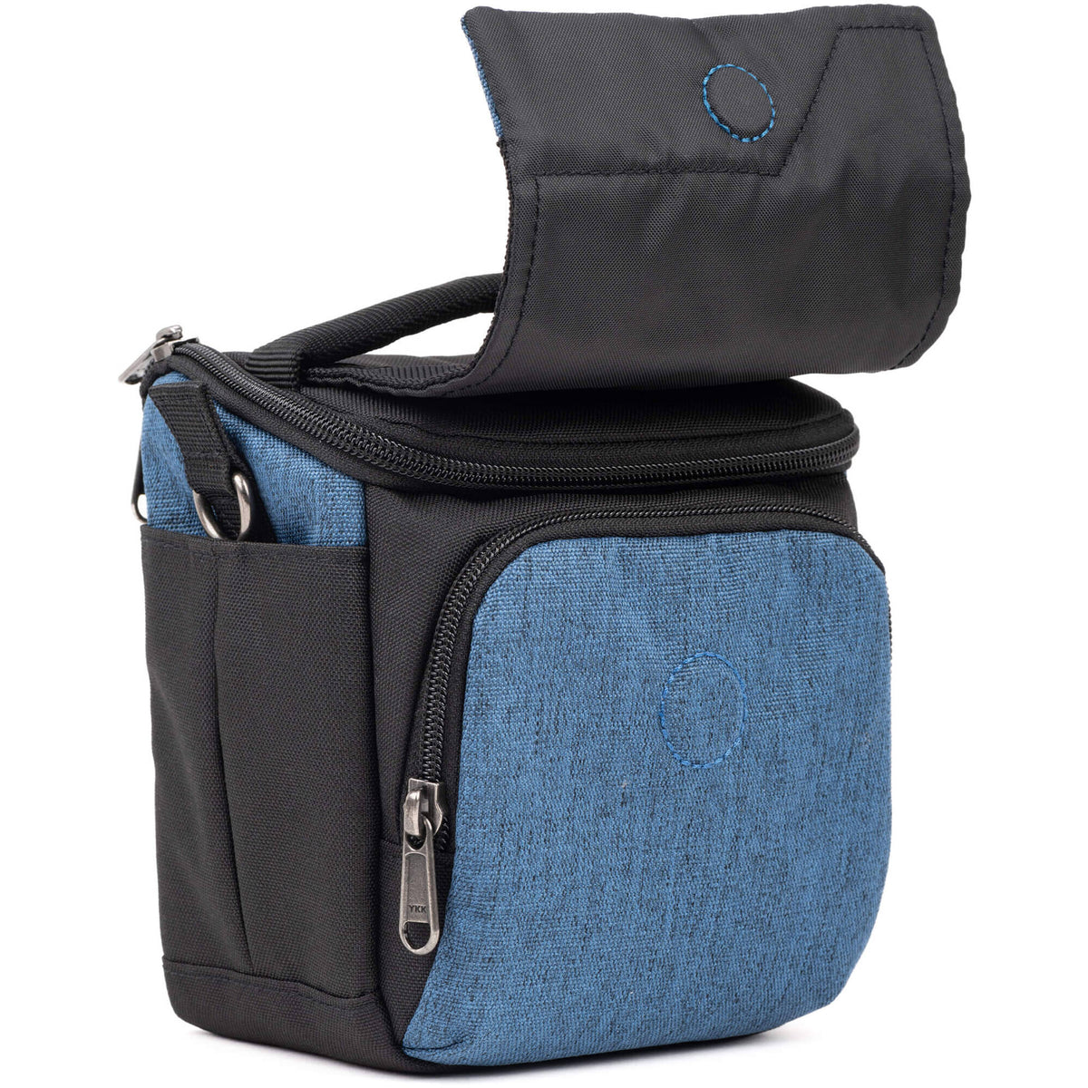 Bandolera Think Tank Photo Mover 10 (Marine Azul) - en uso