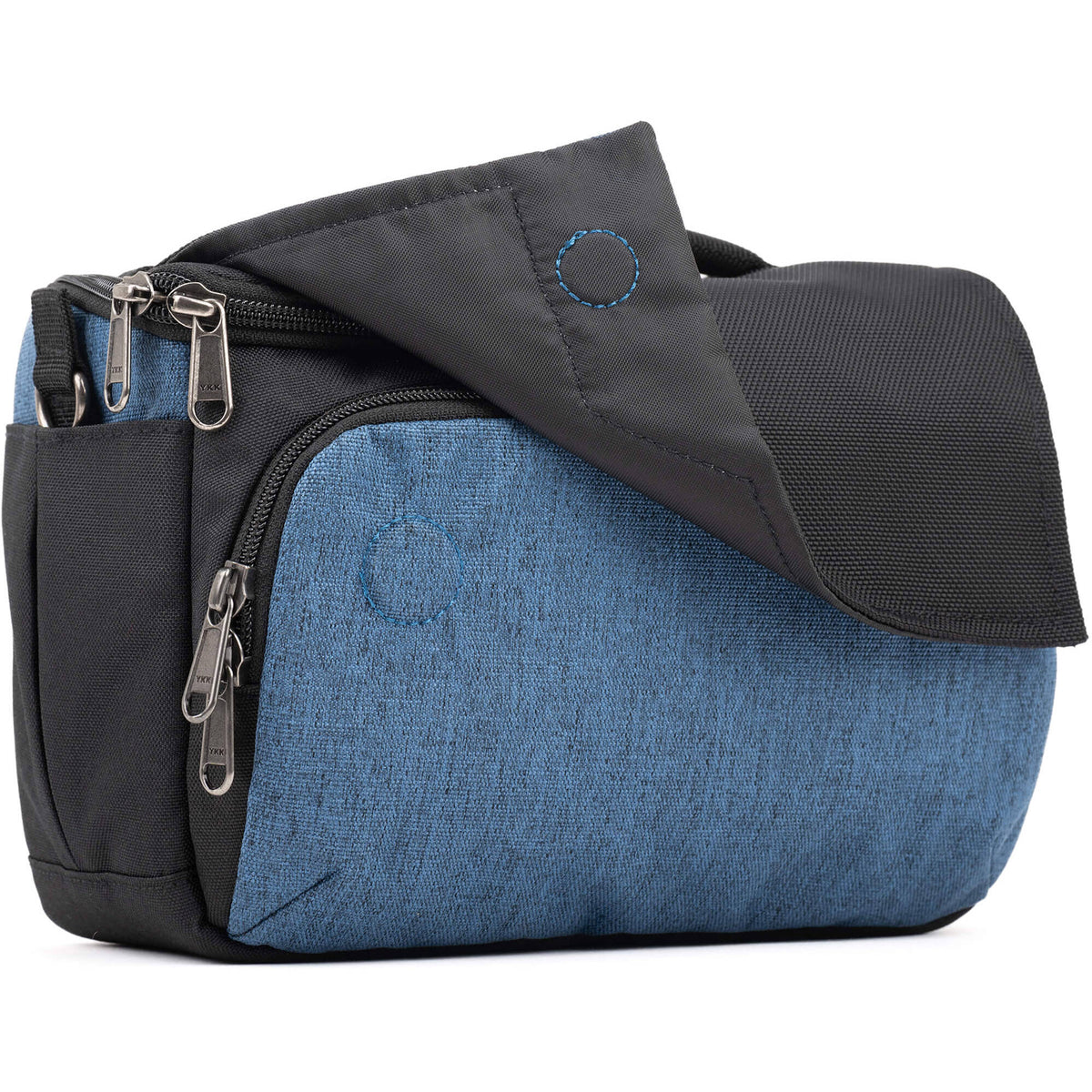Bandolera Think Tank Photo Mover 20 (Marine Azul) - en uso