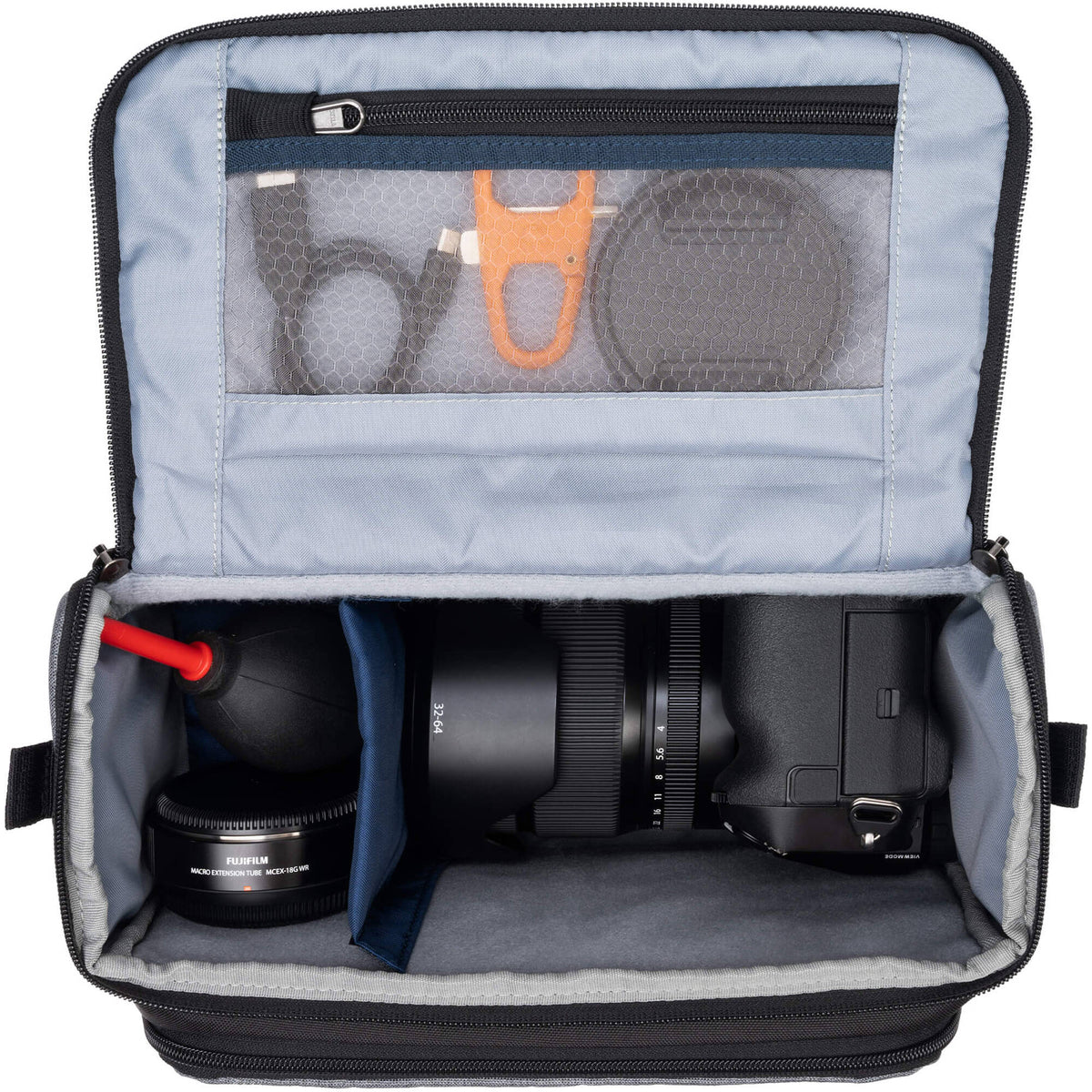 Bandolera Think Tank Photo Mover 30 (Cool Gris) - vista lateral