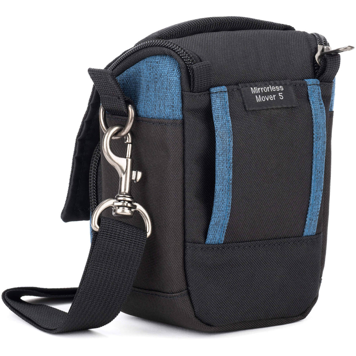 Bandolera Think Tank Photo Mover 5 (Marine Azul) - en uso
