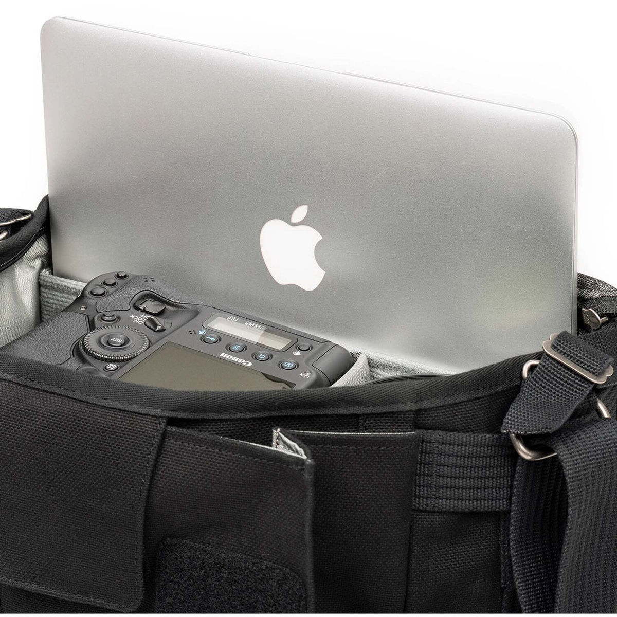 Bandolera Think Tank Photo Retrospective 10 V2.0 (Negro) - contenido de la caja