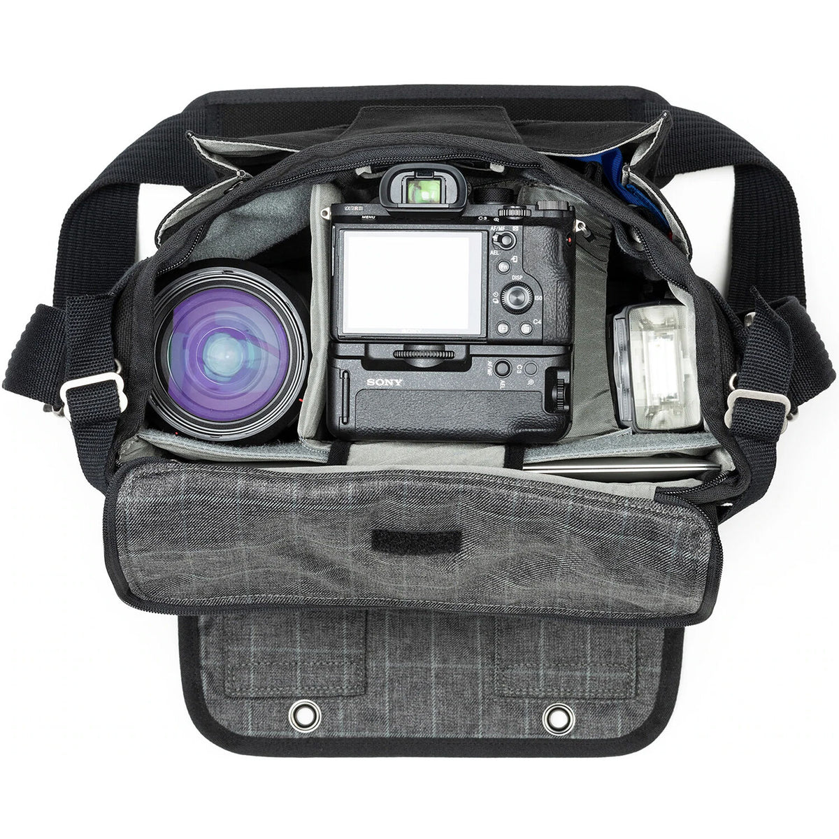Bandolera Think Tank Photo Retrospective 20 V2.0 (Negro) - detalle