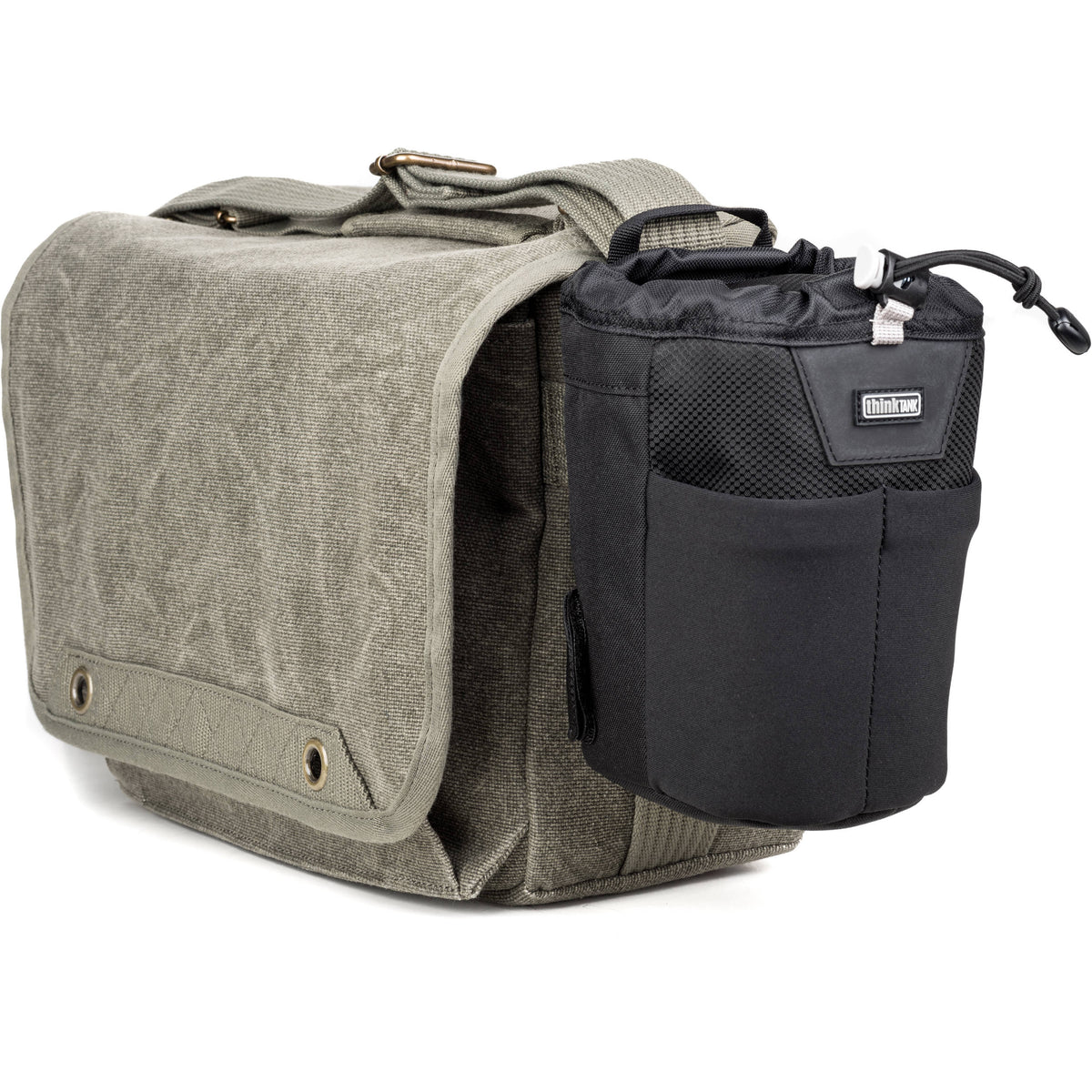 Bandolera Think Tank Photo Retrospective 7 V2.0 (Pinestone) - contenido de la caja