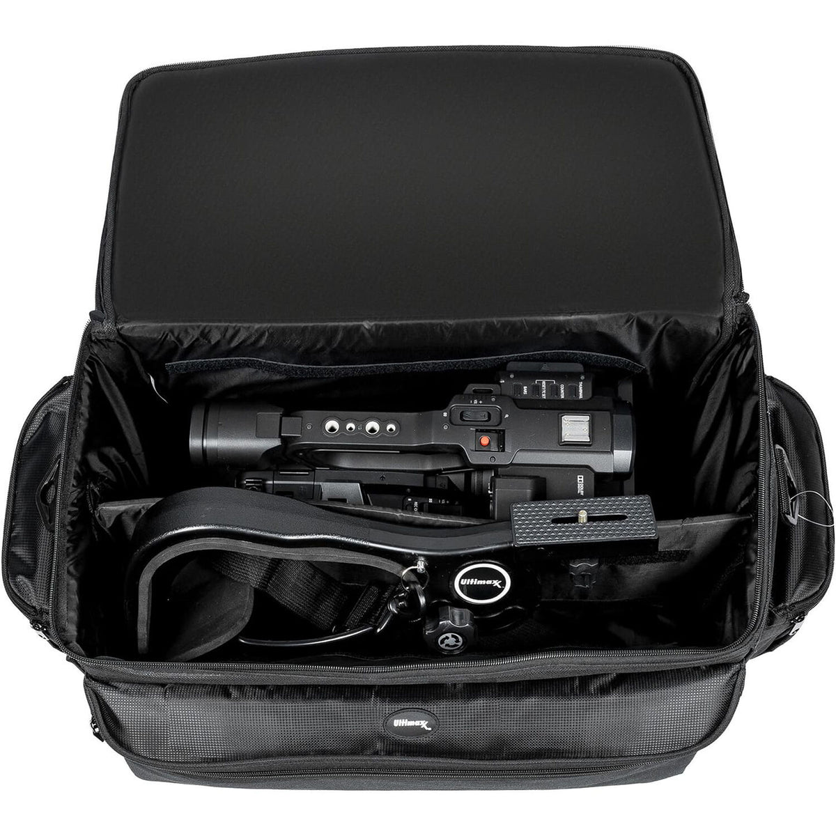 Bandolera Ultimaxx Digital /Camcorder (X-Grande, Negro) - vista trasera