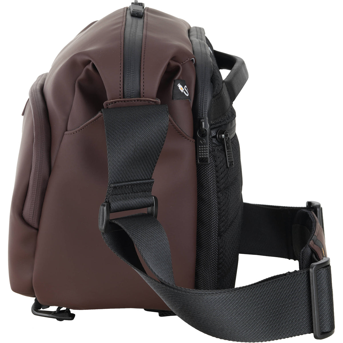 Bandolera Vanguard VEO Lite S7L Everyday (Chocolate, 7L) - puertos y conexiones