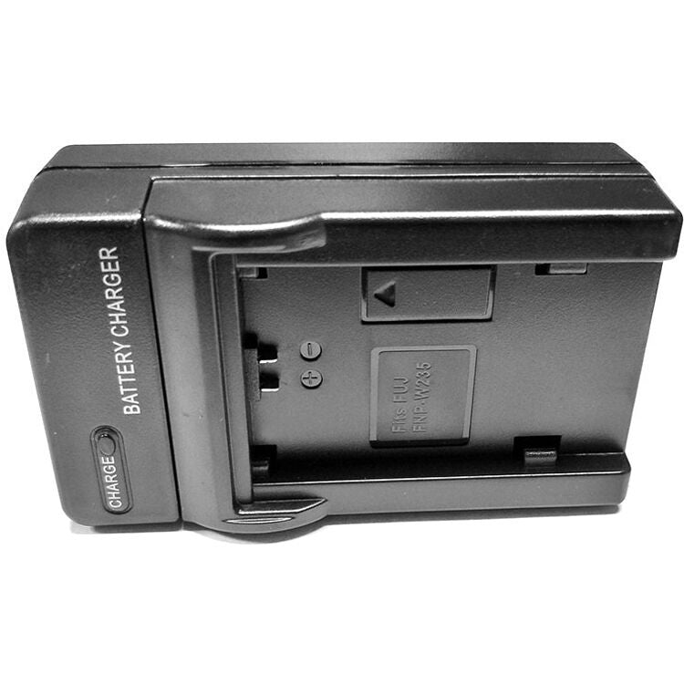 Batería Bescor Fuji Style NPW235 y cargador kit - vista frontal