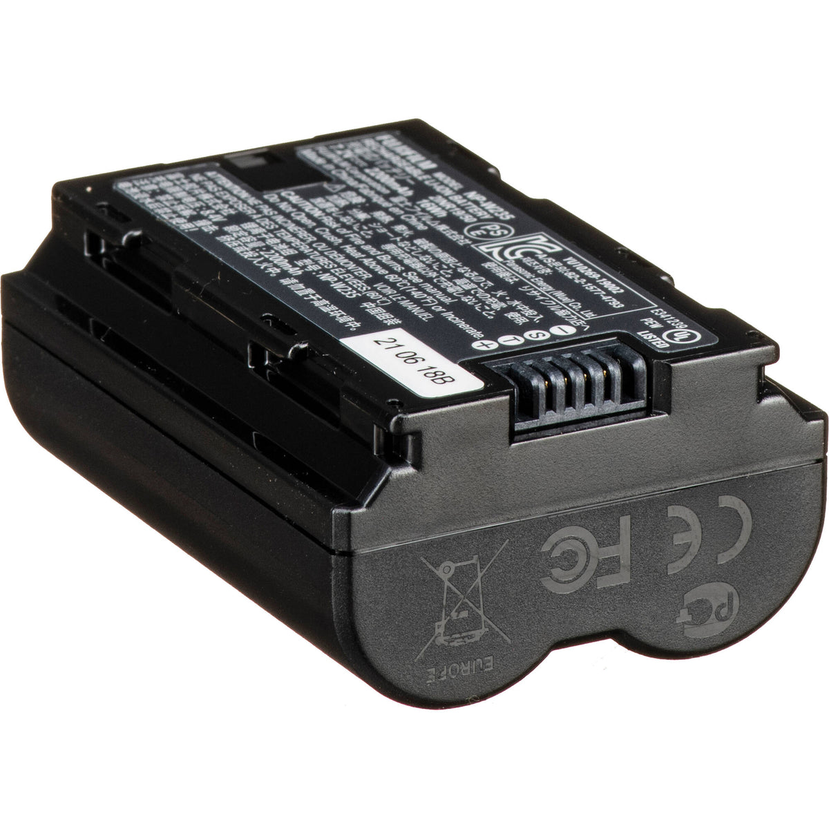Batería Fujifilm NP-W235 (7.2V, 2200mAh) - vista trasera