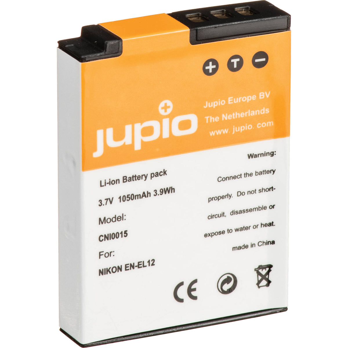 Batería Jupio EN-EL12 (3.7V, 1050mAh) - vista principal