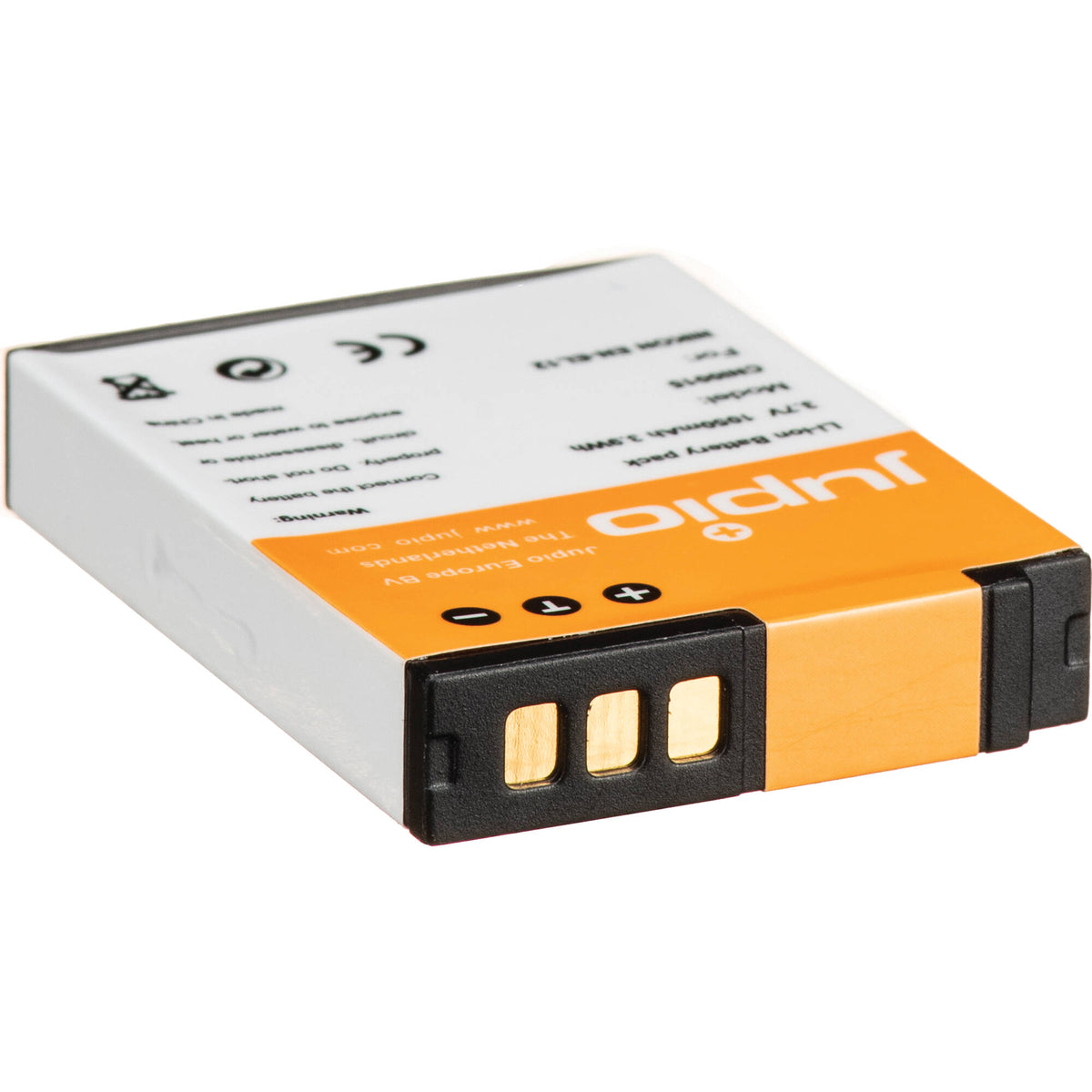 Batería Jupio EN-EL12 (3.7V, 1050mAh) - vista trasera