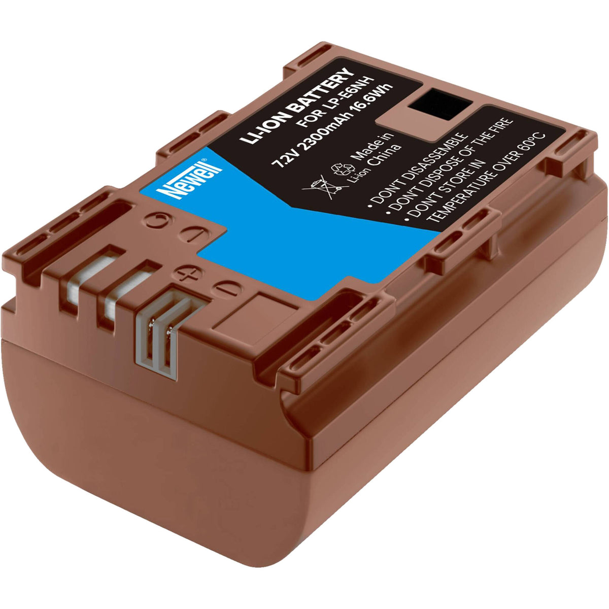 Batería Newell LP-E6NH USB-C (2300mAh) - vista frontal