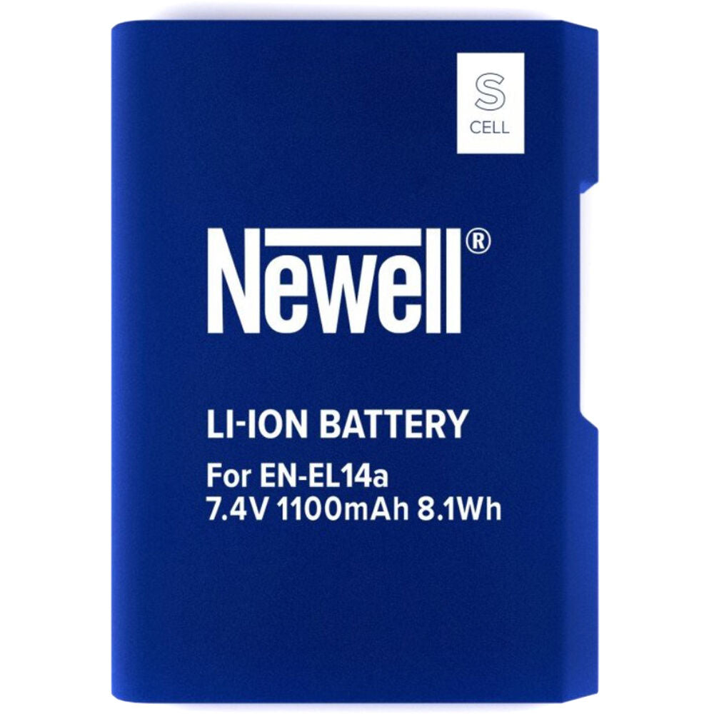 Batería Newell SupraCell EN-EL14a (1100mAh) - vista frontal