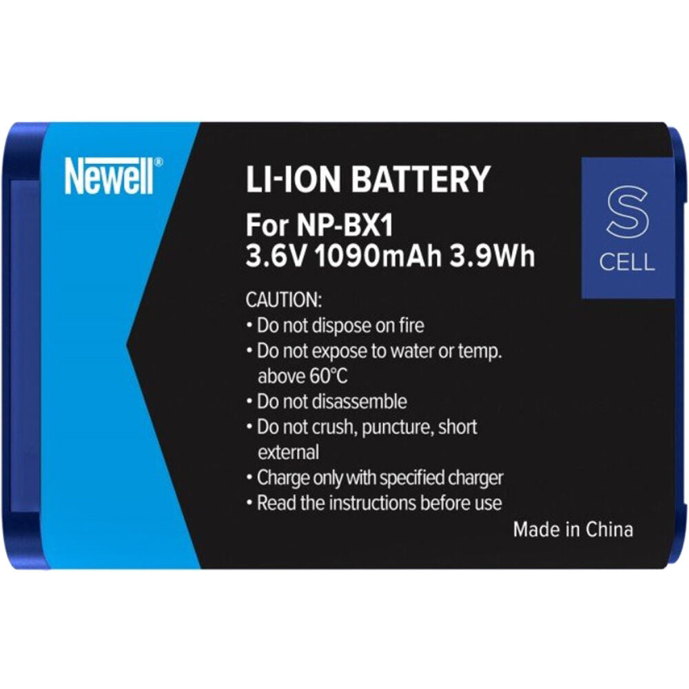 Batería Newell SupraCell NP-BX1 (1090mAh) - vista frontal