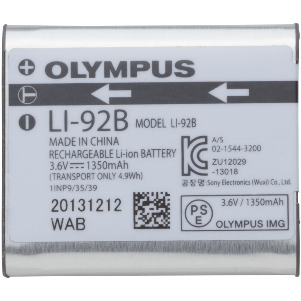 Batería OM System LI-92B - vista principal