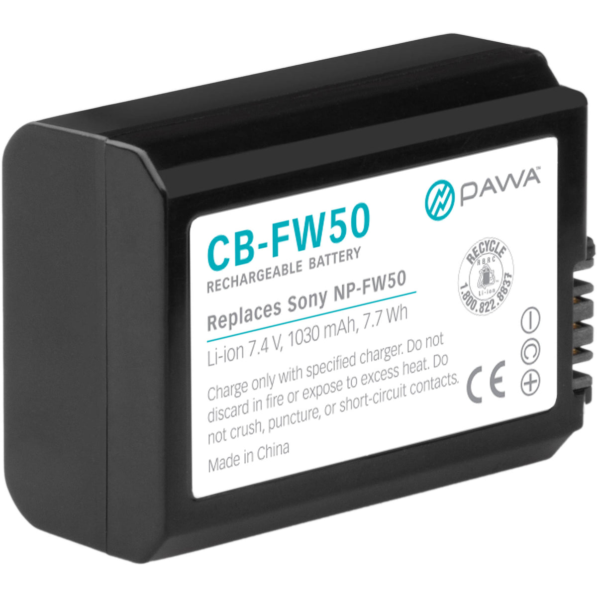 Batería Pawa NP-FW50 (7.4V, 1030mAh) - vista principal