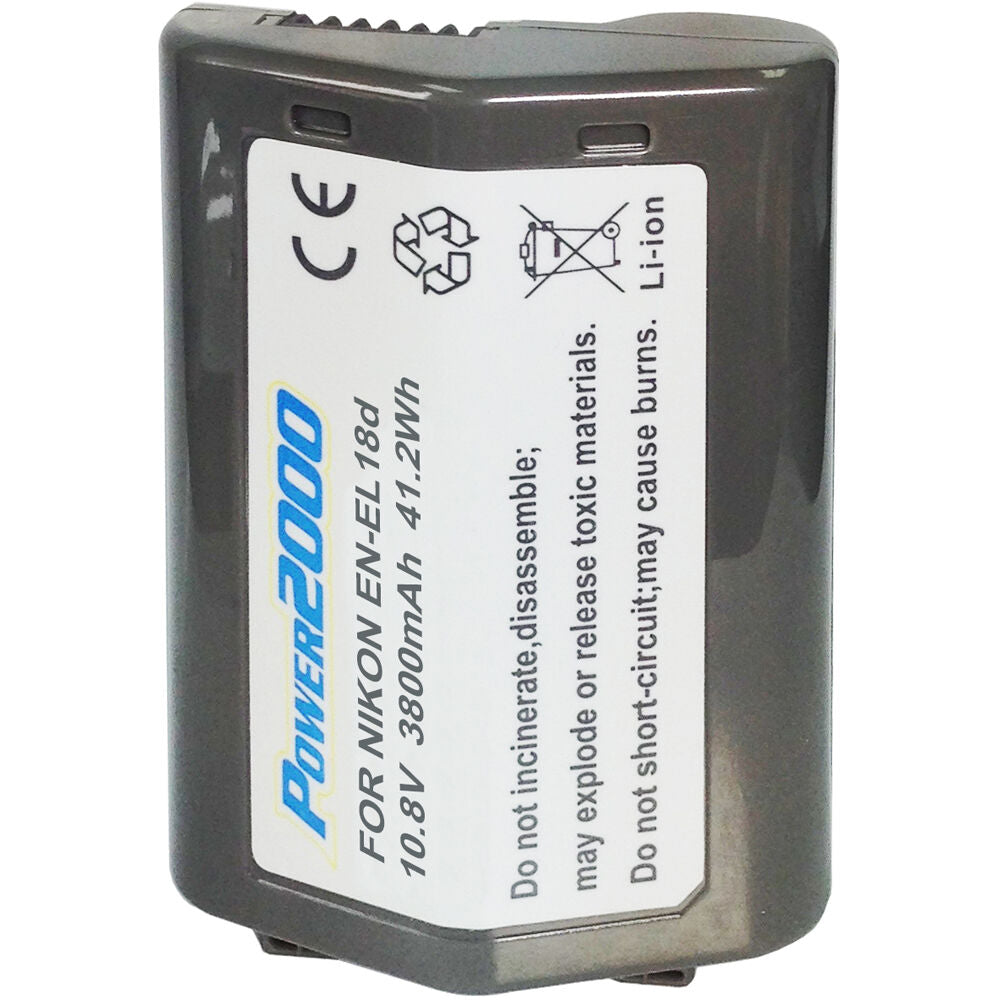 Batería Power2000 ACD-800 para Nikon EN-EL18d - vista principal
