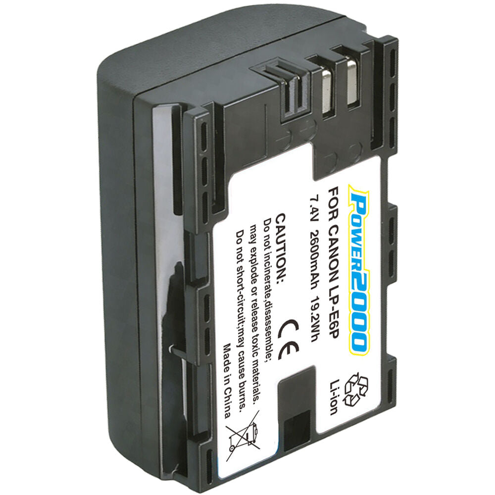 Batería Power2000 LP-E6p (2600mAh) - vista principal