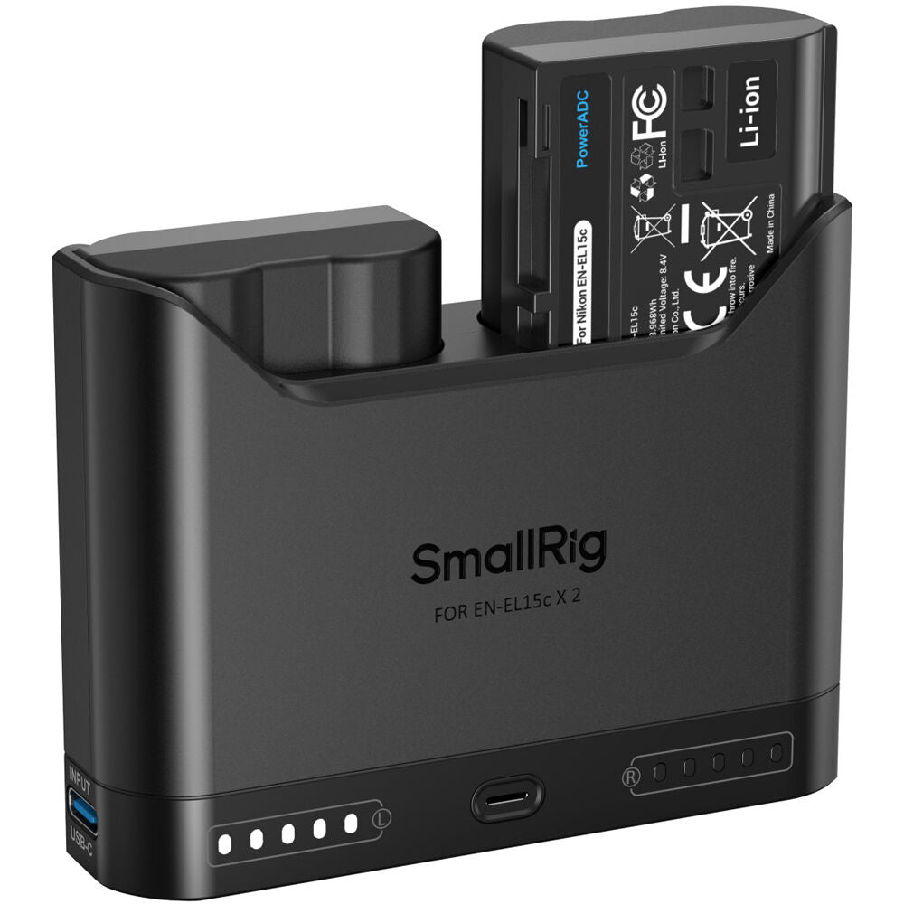 Batería SmallRig EN-EL15C Camera cargador kit - vista frontal
