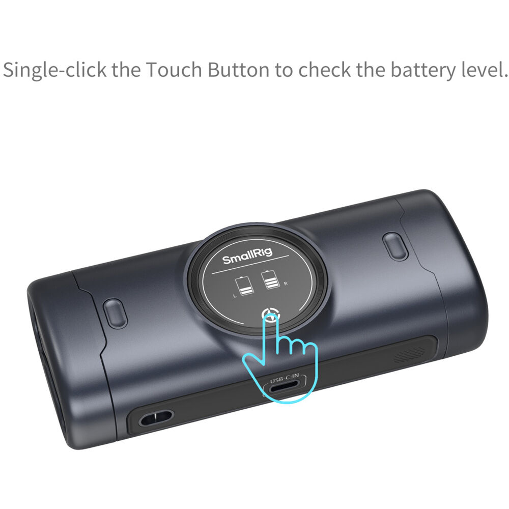 Batería SmallRig EN-EL15c kit con 2 y portátil 2-bahías cargador Case - puertos y conexiones