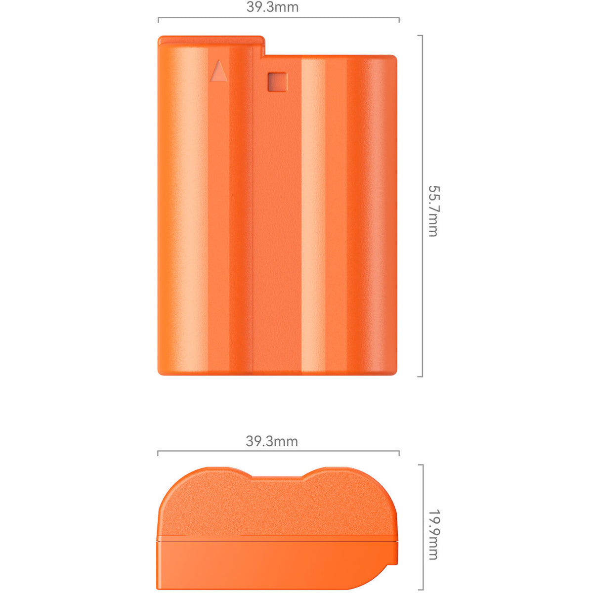 Batería SmallRig EN-EL15c USB-C (2400mAh, Orange) - puertos y conexiones