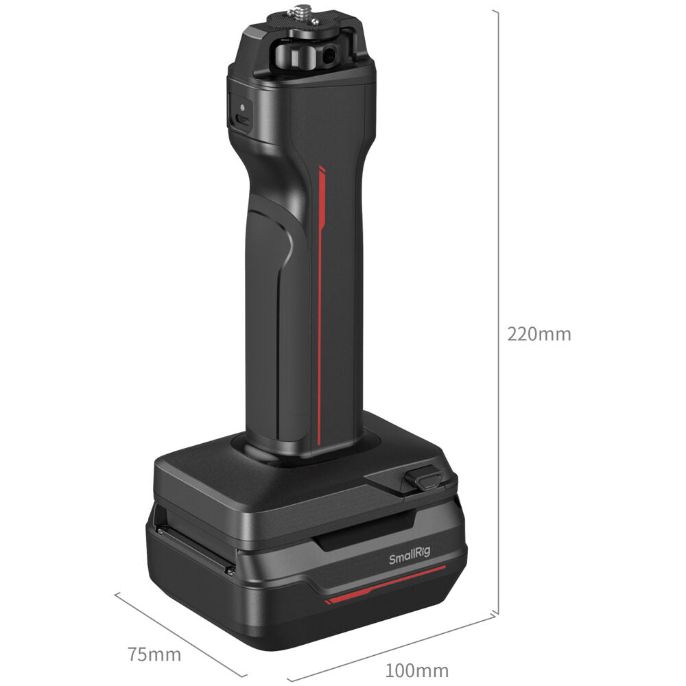 Batería SmallRig SH73 de empuñadura Handle Designed Powerbank con (73Wh) - vista lateral