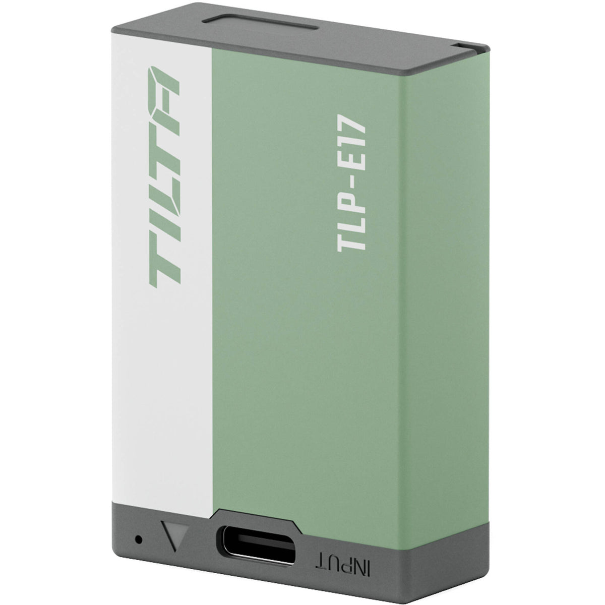 Batería Tilta LP-E17 USB-C (950mAh, Ash Verde) - vista trasera