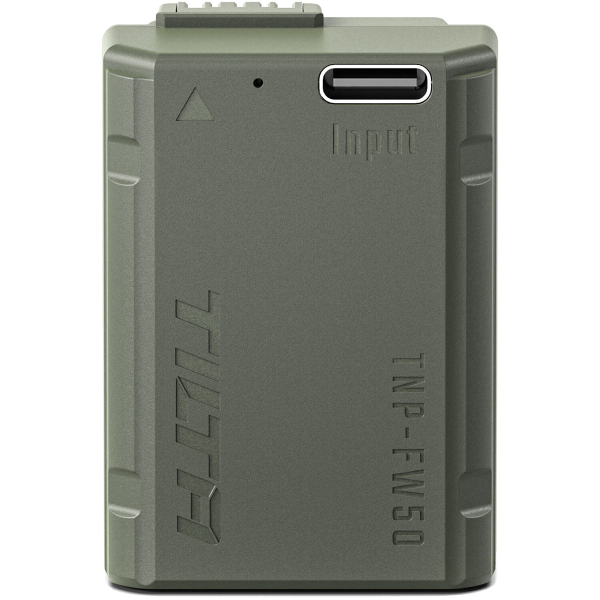 Batería Tilta NP-FW50 USB-C (980mAh) - vista frontal