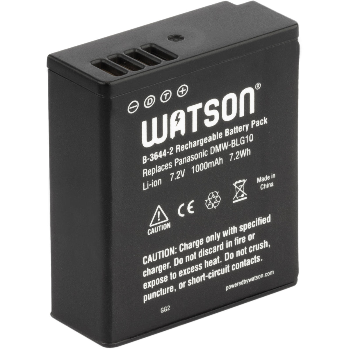Batería Watson DMW-BLG10 (7.2V, 1000mAh) - vista principal