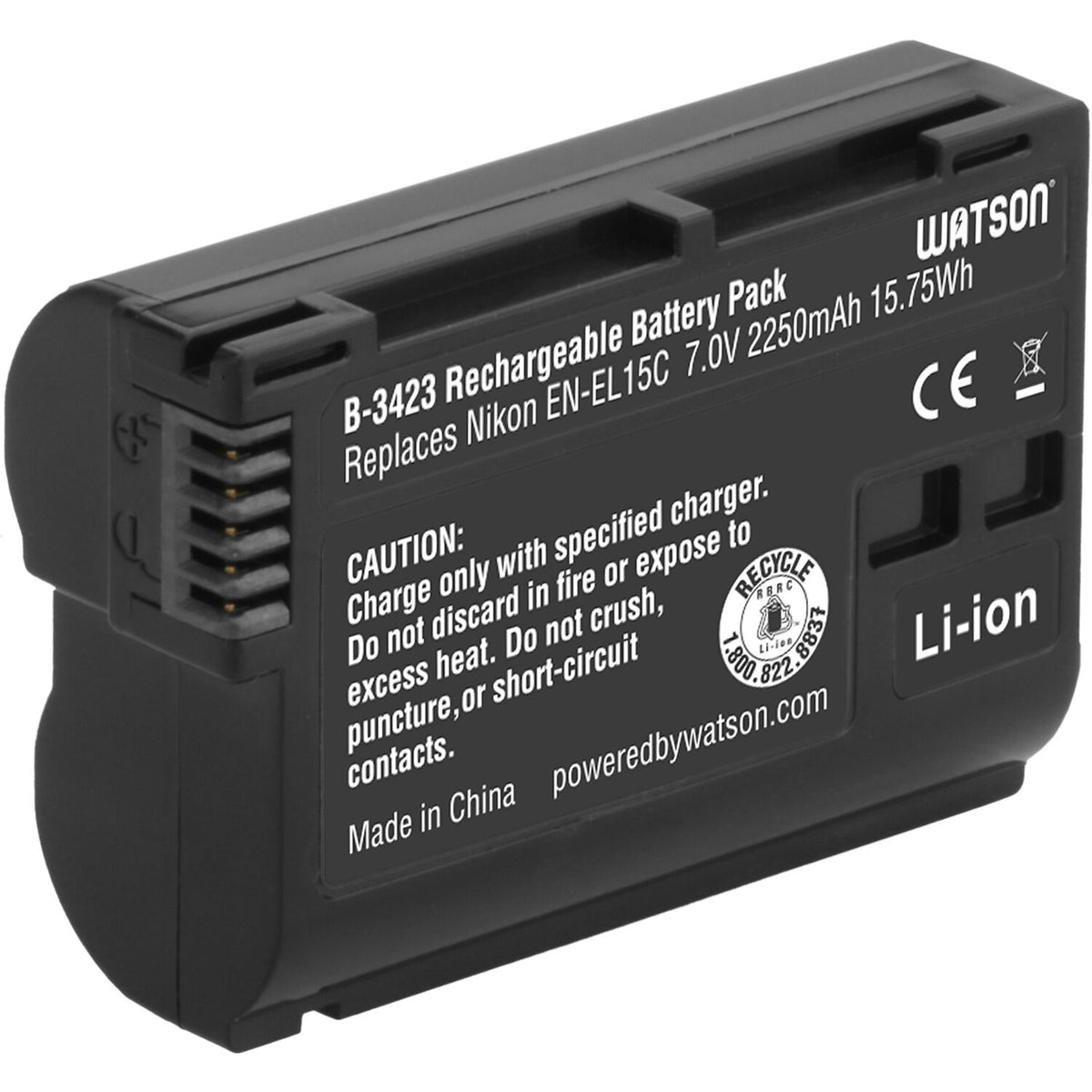 Batería Watson EN-EL15c (2250mAh) - vista principal