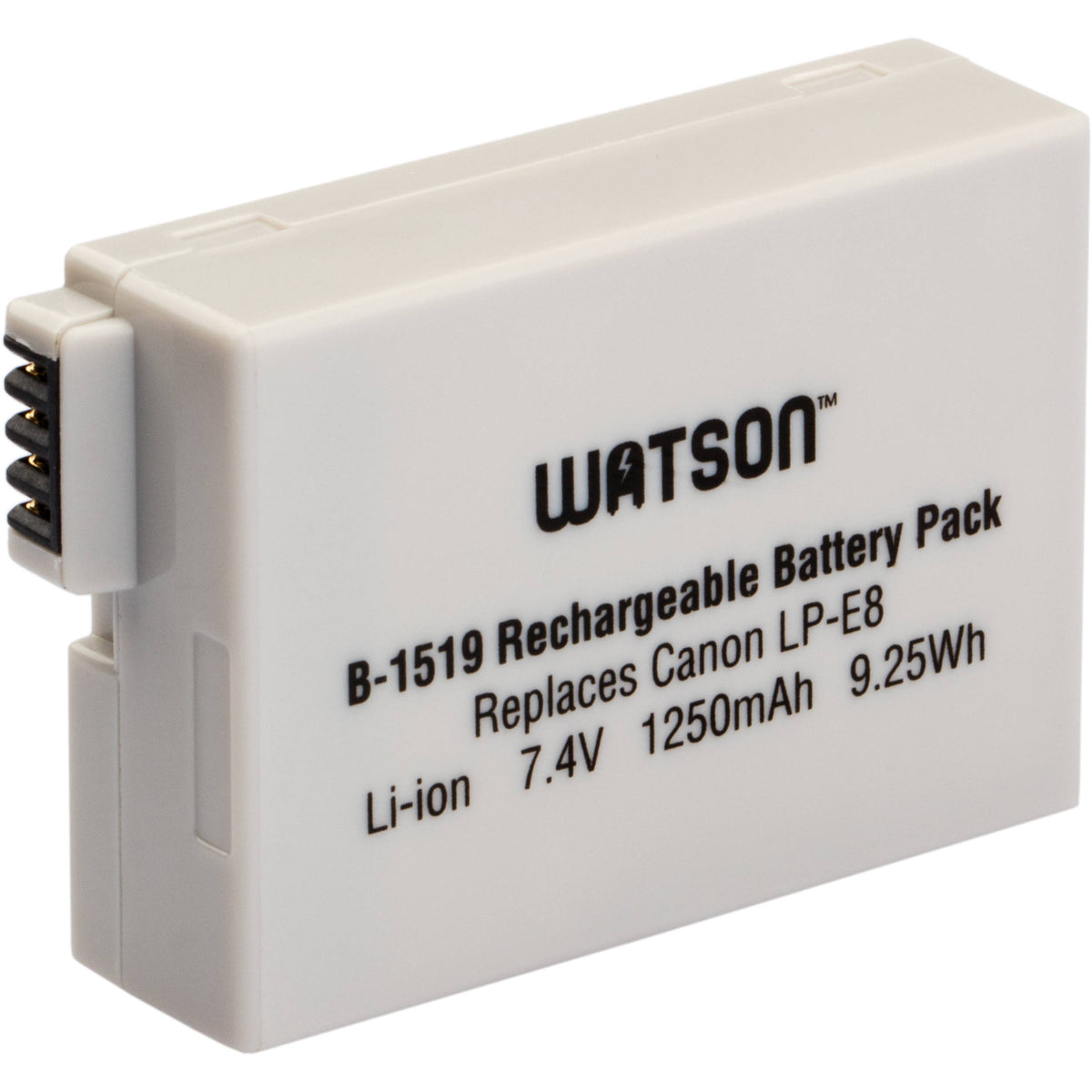 Batería Watson LP-E8 (7.4V, 1250mAh) - vista principal