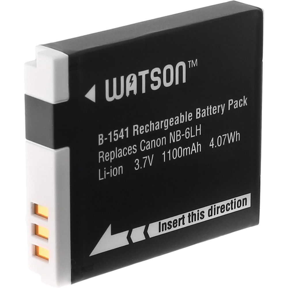 Batería Watson NB-6LH (3.7V, 1100mAh) - vista principal