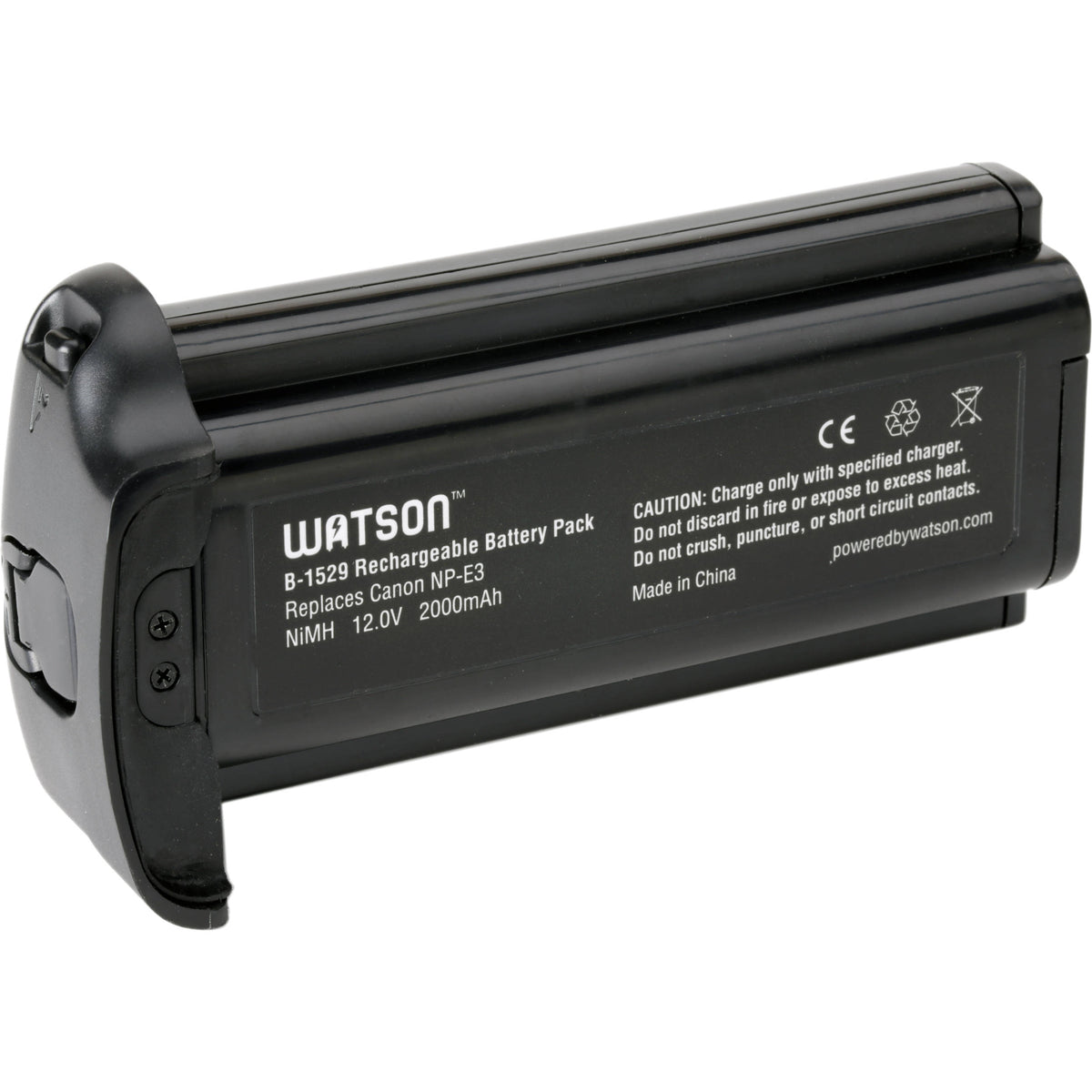 Batería Watson NP-E3 NiMH (12V, 2000mAh) - vista principal