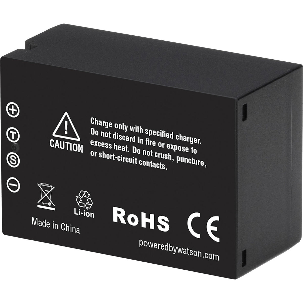 Batería Watson NP-T125 (10.8V, 1300mAh, 14Wh) - vista frontal