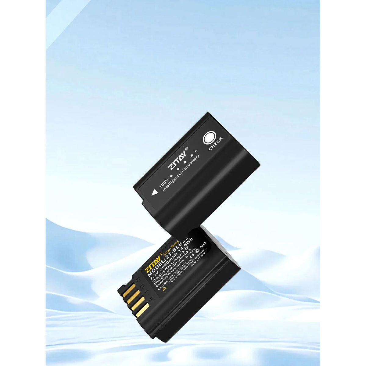 Batería ZITAY DMW-BLK22 (2040mAh) - vista frontal