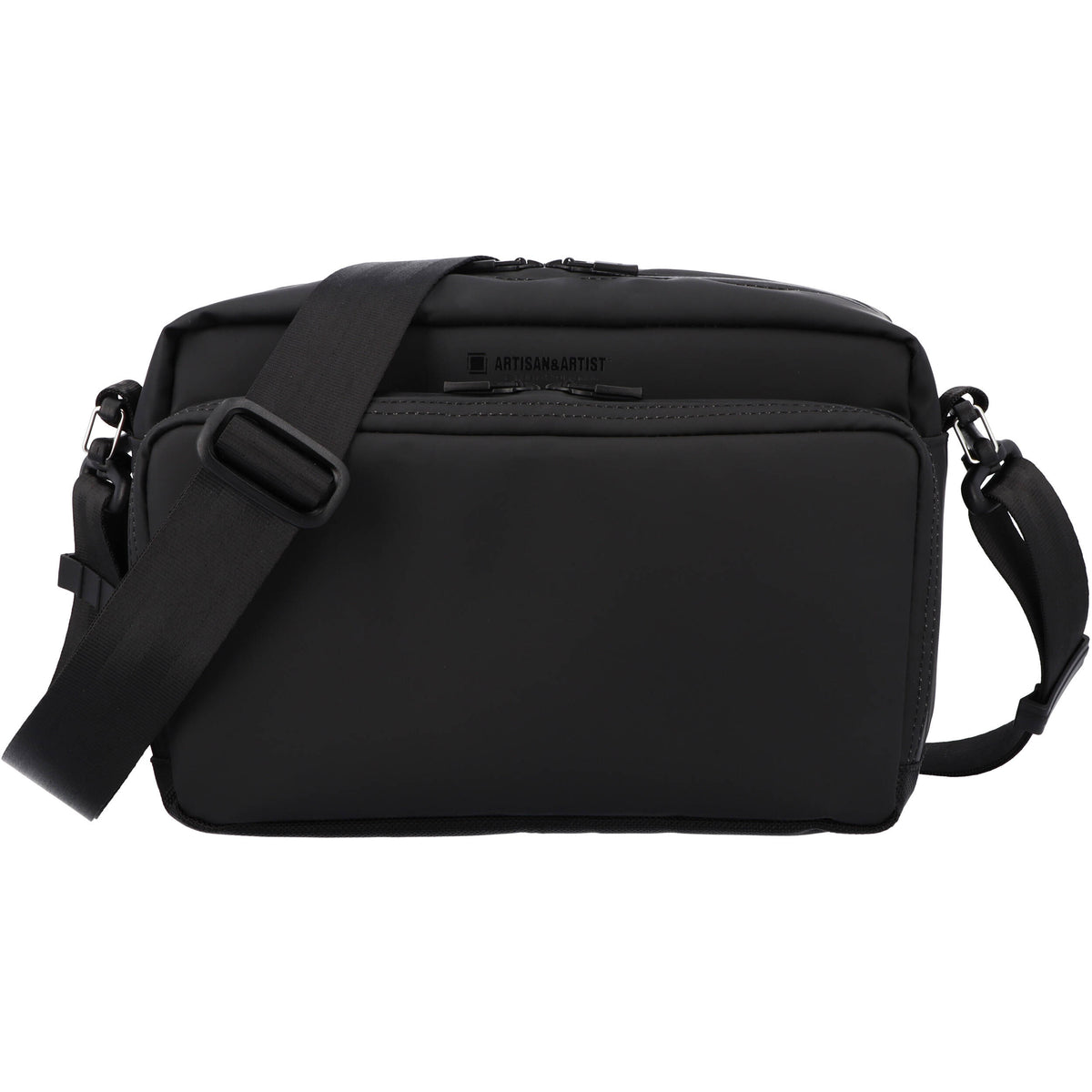 Bolso Bandolera Artisan & Artist Gear Box Pro (Negro Matte, Chico) - vista frontal