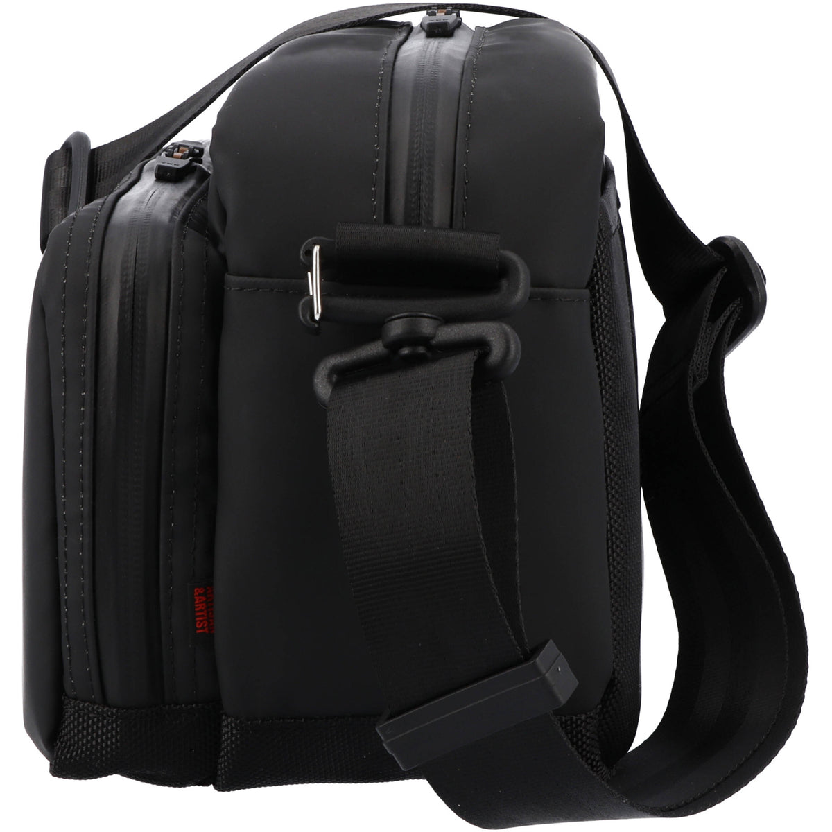 Bolso Bandolera Artisan & Artist Gear Box Pro (Negro Matte, Chico) - vista trasera