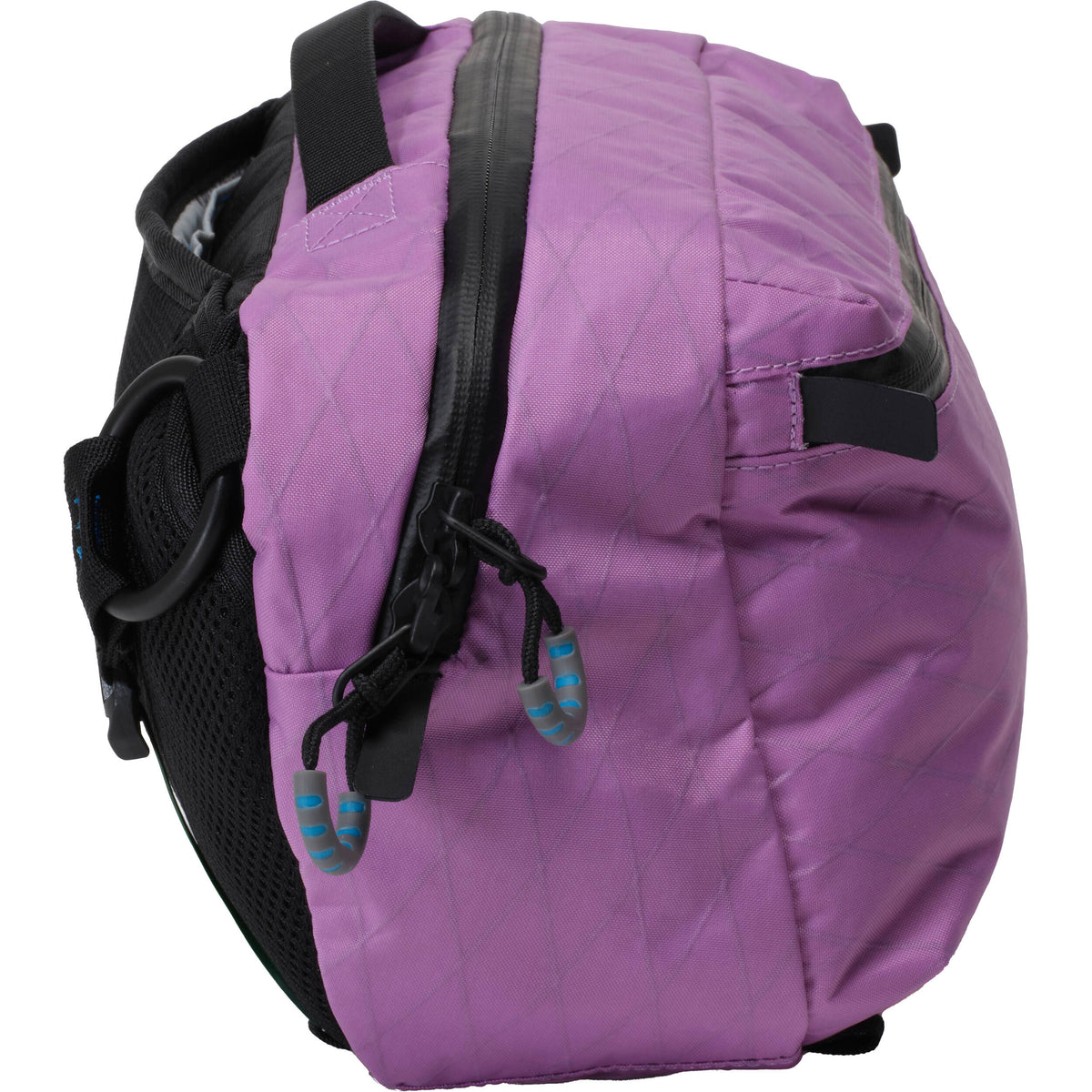Bolso Bandolera Gura Gear Kiboko City Sling con Photo inserto (Mulberry, 6L) - en uso