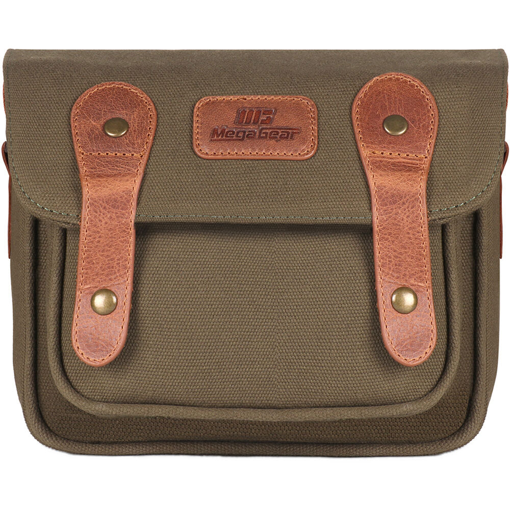 Bolso Bandolera MegaGear Sequoia de lona (Chico) - vista frontal
