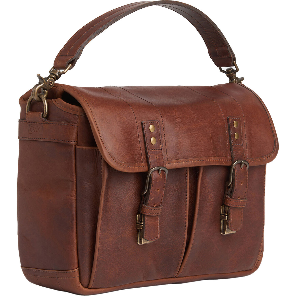 Bolso Bandolera ONA Prince Street Messenger (Antique Cognac) - vista principal