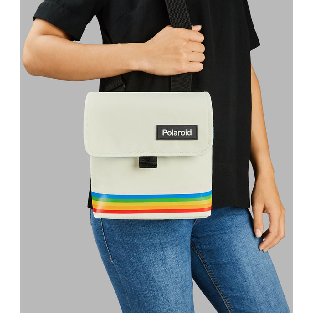 Bolso Bandolera Polaroid Box (Blanco) - contenido de la caja