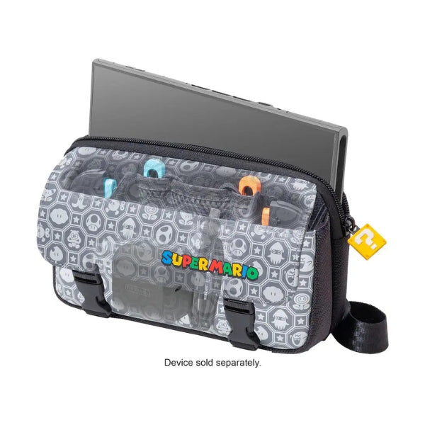 bolso-bandolera-rds-industries-game-traveler-deluxe-super-mario-de-nylon-con-compartimentos-para-nintendo-switch-2-switch-y-oled-negro
