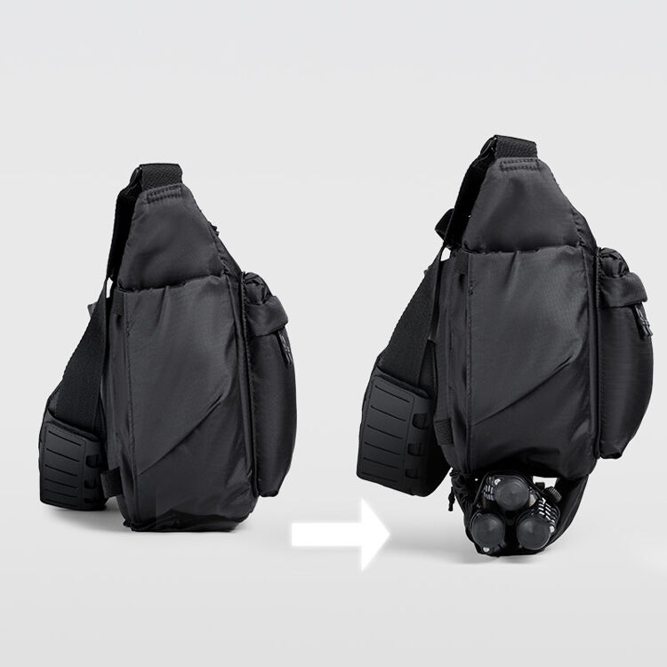 Bolso Bandolera Ulanzi U023 Urban Daily (Negro, 13L) - vista trasera