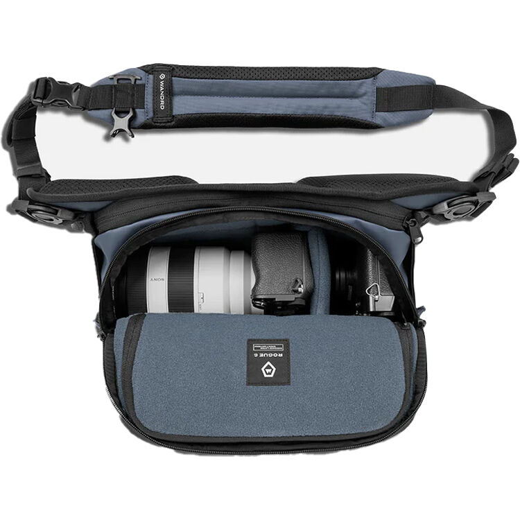 Bolso Bandolera WANDRD ROGUE V2 (Azul Aegean, 6L) - detalle