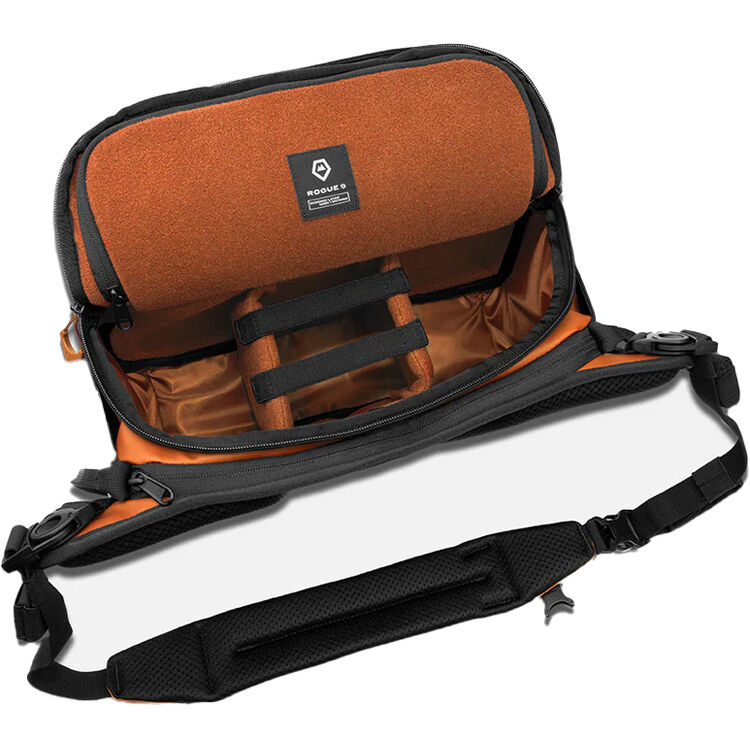 Bolso Bandolera WANDRD ROGUE V2 (Naranja Sedona, 9L) - vista frontal