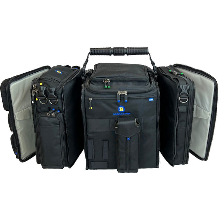 Bolso BrightLine Bags B18 HANGAR Modular Gear - puertos y conexiones