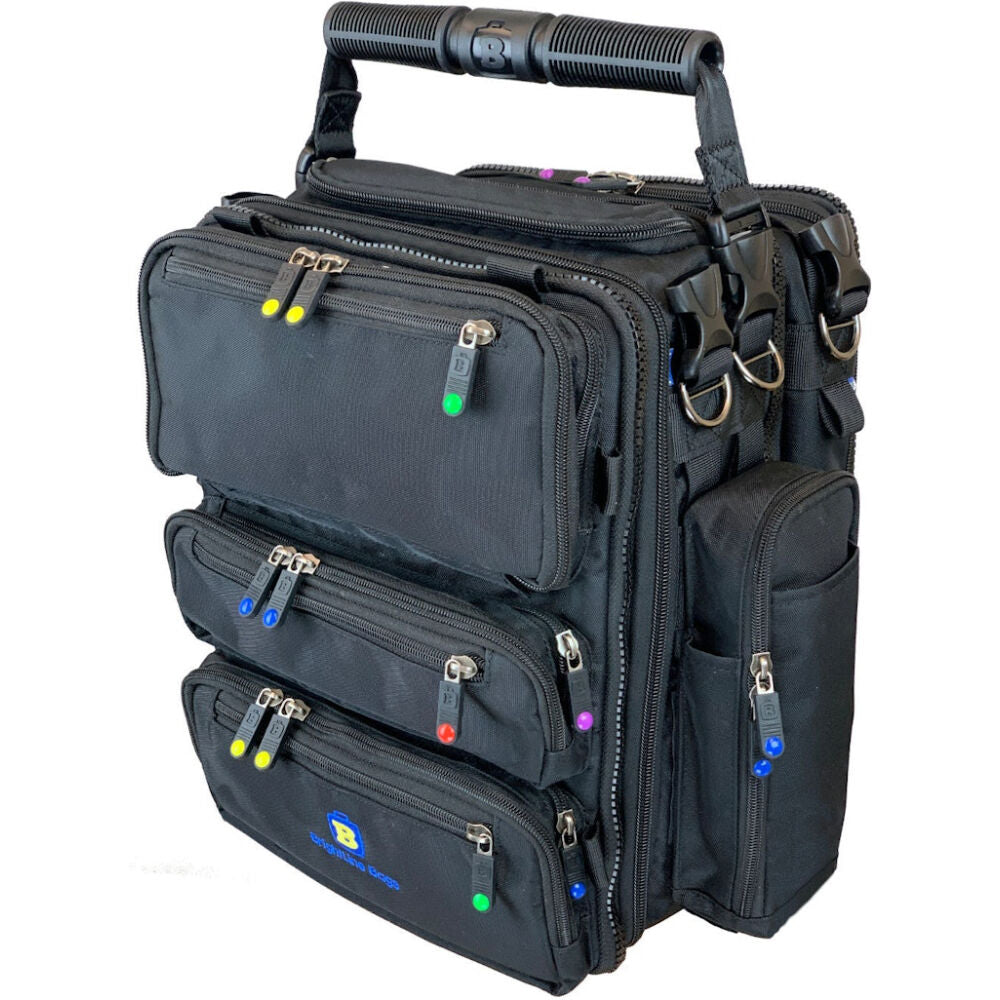 Bolso BrightLine Bags B7 de vuelo Modular Gear - puertos y conexiones